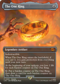 The One Ring (Borderless) (LTR Bundle) (UMP-451) - The Lord of the Rings: Tales of Middle-earth - Magic The Gathering