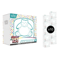 Pokemon 151 Elite Trainer Box Case - SV: Scarlet and Violet 151 (MEW)