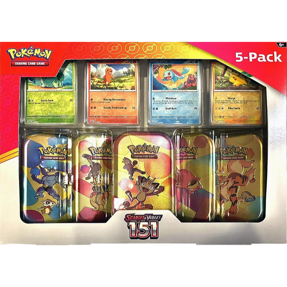 Pokemon - Scarlet & Violet - 151 5-Pack Minitins