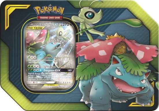 Pokemon - Tag Team Tin Celebi & Venusaur GX