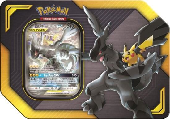 Pokemon - Tag Team Tin Pikachu & Zekrom GX