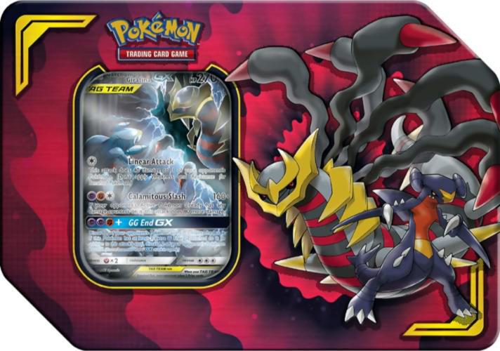 Pokemon - Power Partnership Tin Garchomp & Giratina GX (Small Tear)