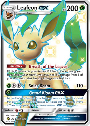 Leafeon-GX SV46/94 - Shiny Vault Pokemon Holofoil
