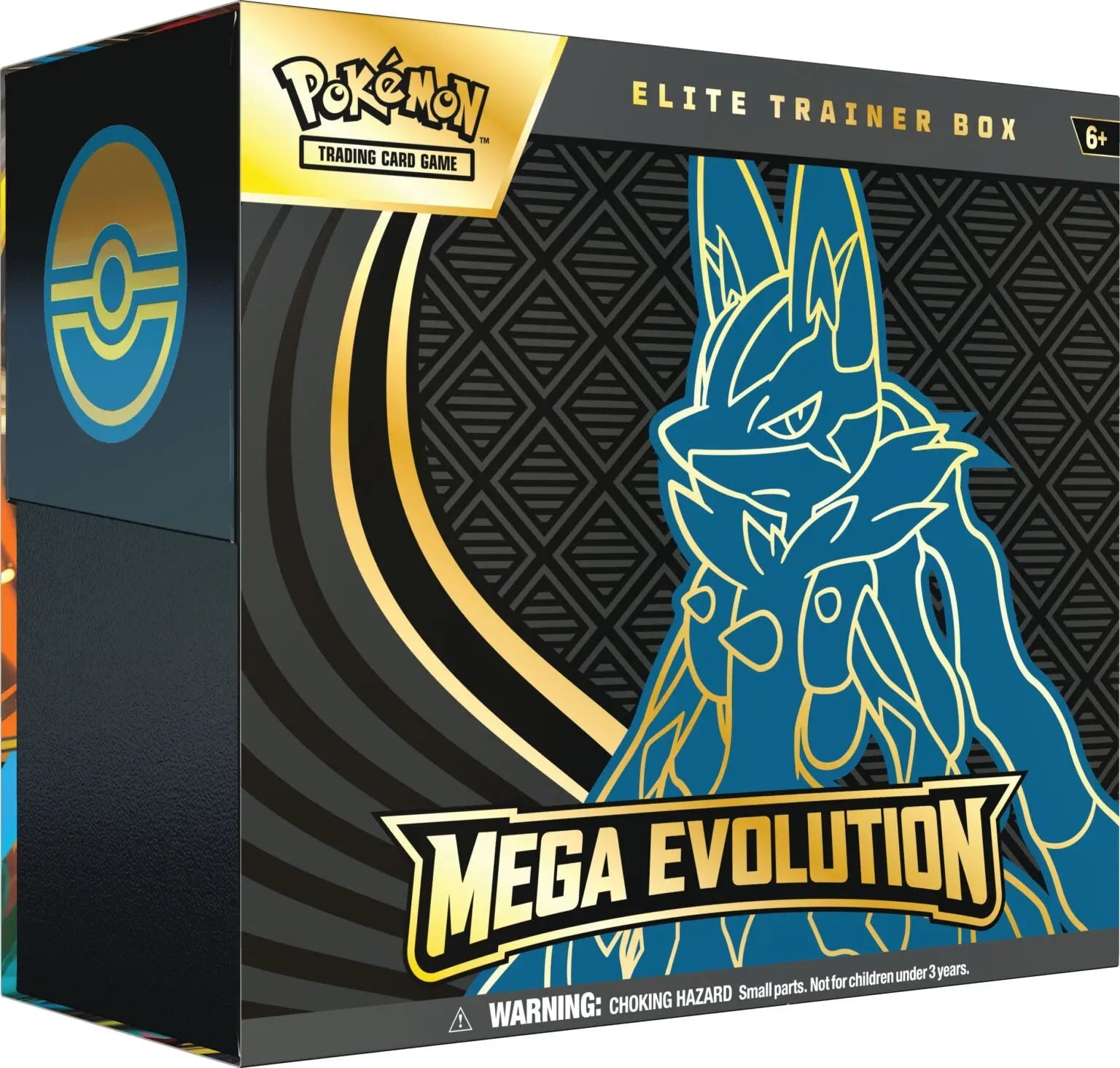Pokémon TCG: Mega Evolution - Base Set - Elite Trainer Box - Mega Lucario