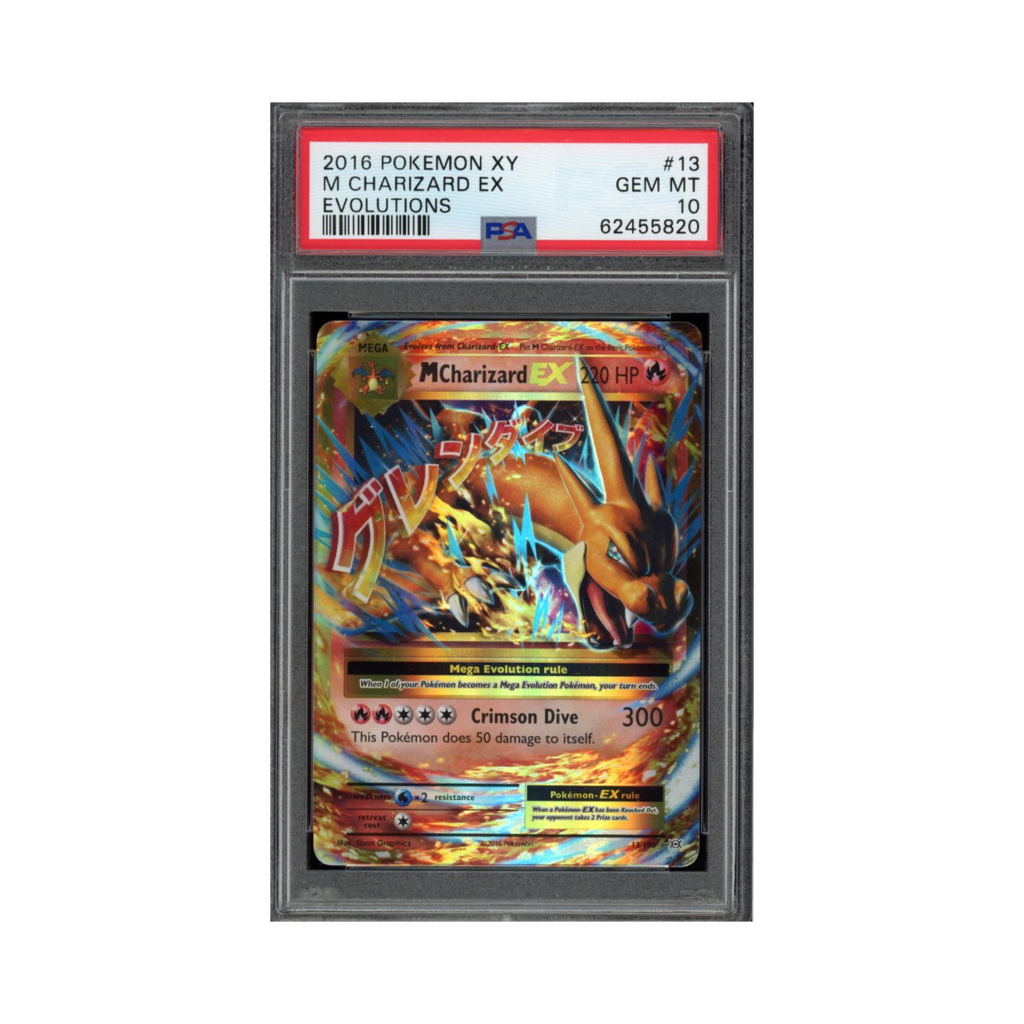 2016 Pokemon XY Evolutions M Charizard Ex #13 PSA 10