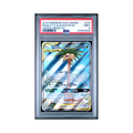2019 Pokemon Sun & Moon Unified Minds Rowlet & Aln.exgtr.gx #215 PSA 9