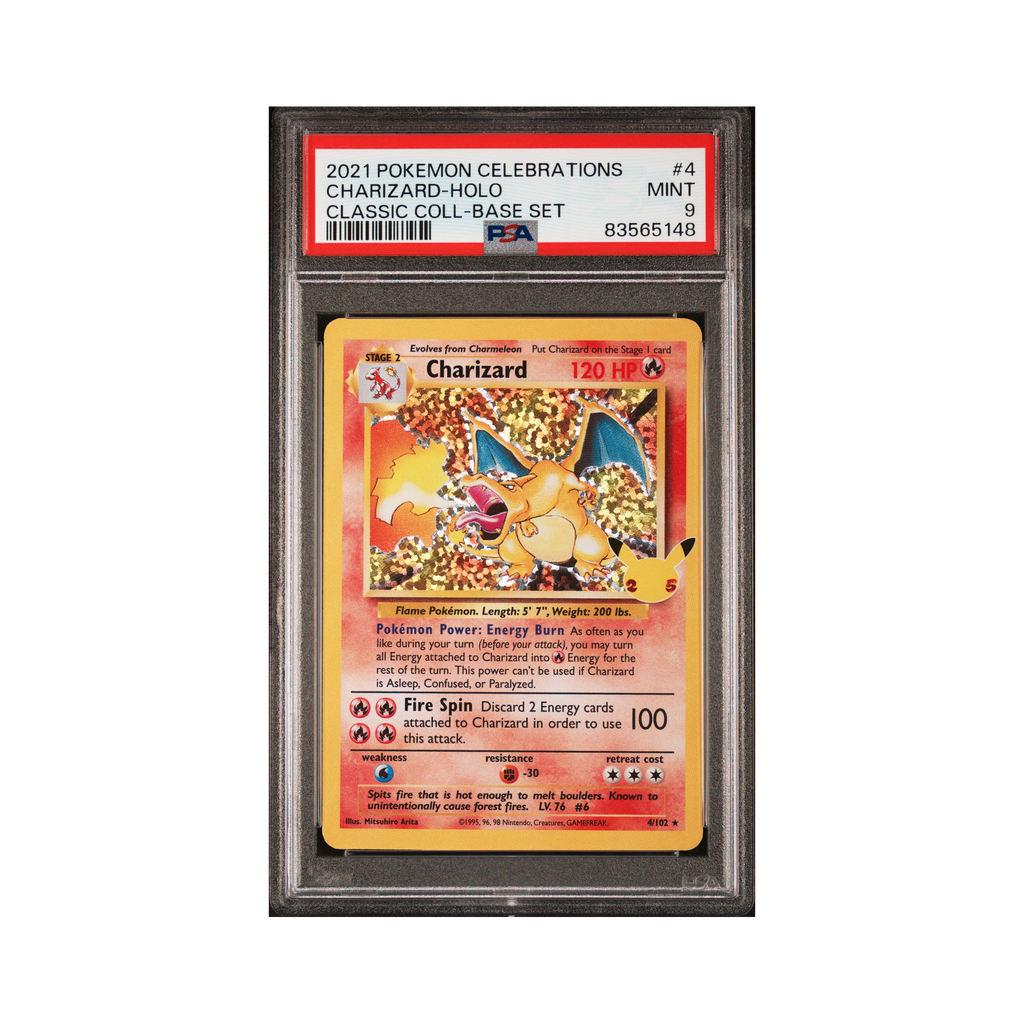 2021 Pokemon Celebrations: Classic Collection Charizard #4 PSA 9