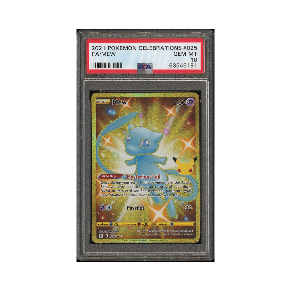 2021 Pokemon Celebrations Mew #25 PSA 10
