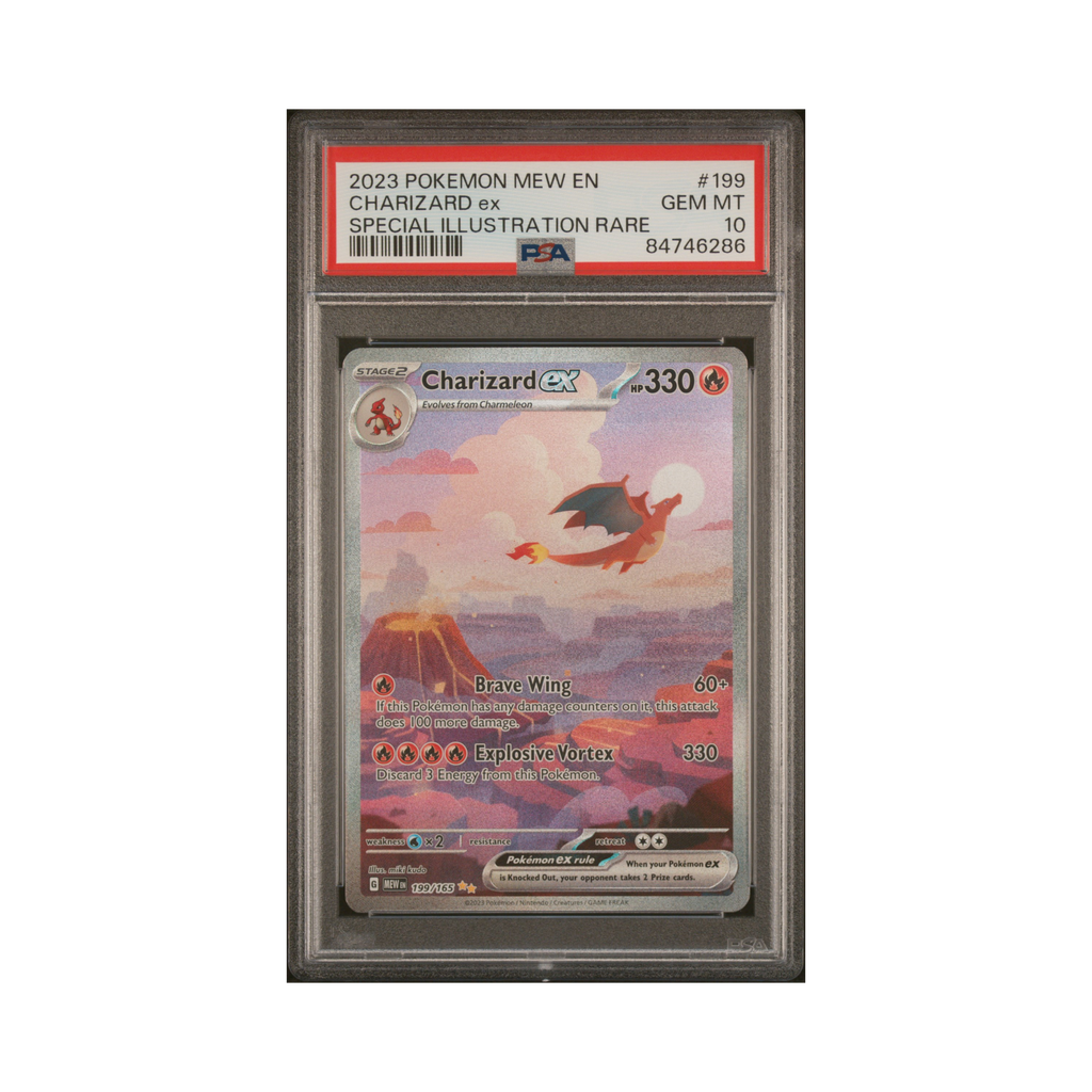 2023 Pokemon 151 Charizard ex #199 PSA 10