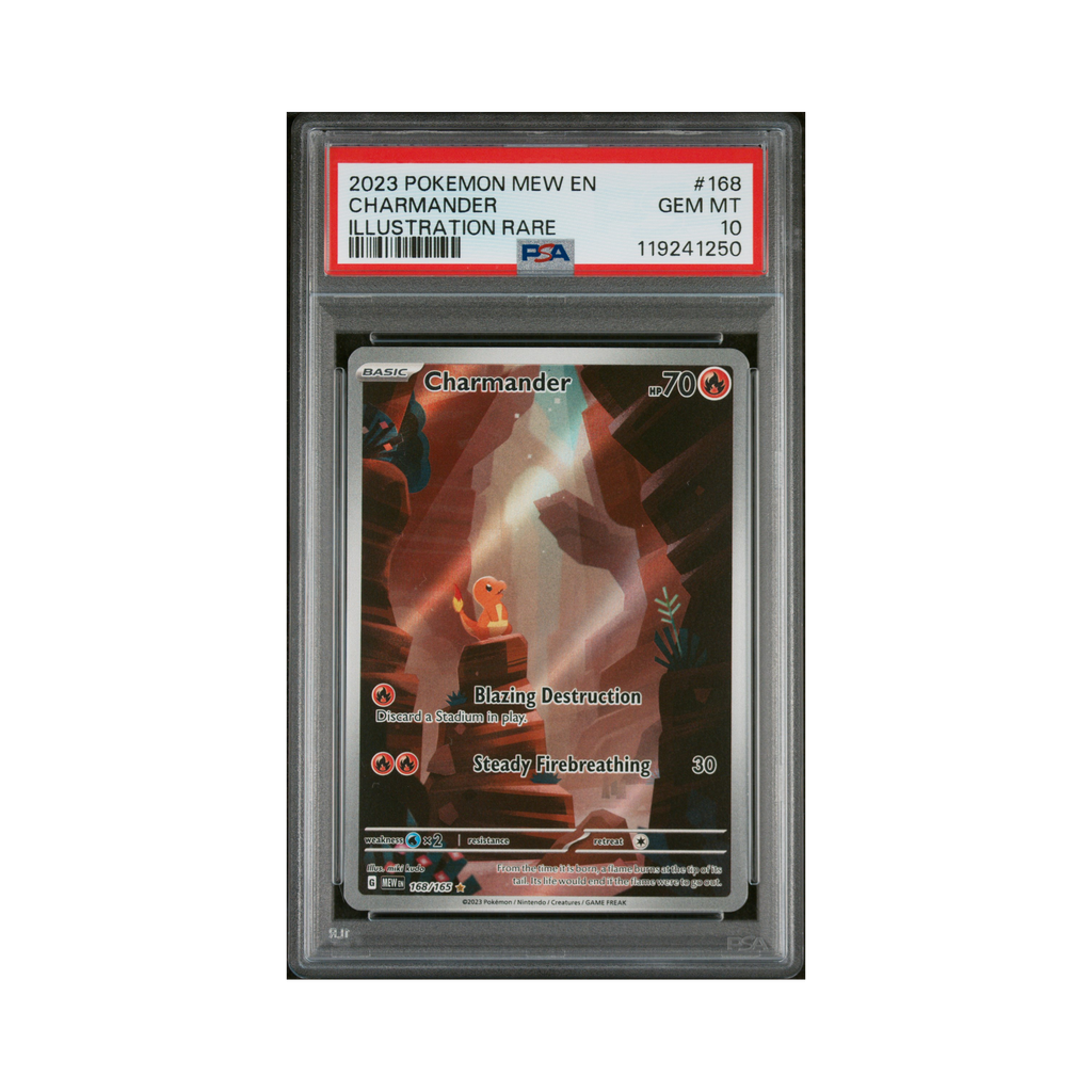 2023 Pokemon 151 Charmander #168 PSA 10
