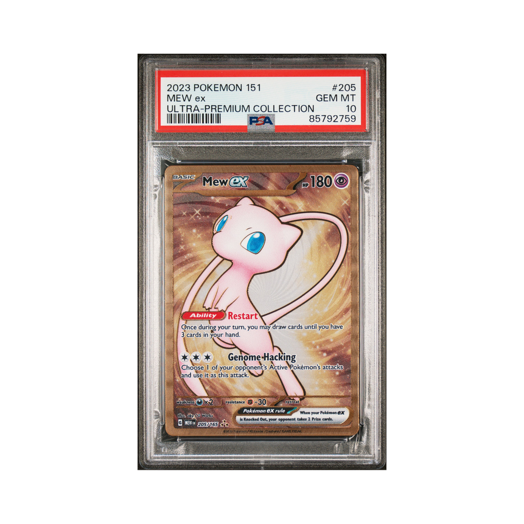 2023 Pokemon 151 Mew ex #205 PSA 10