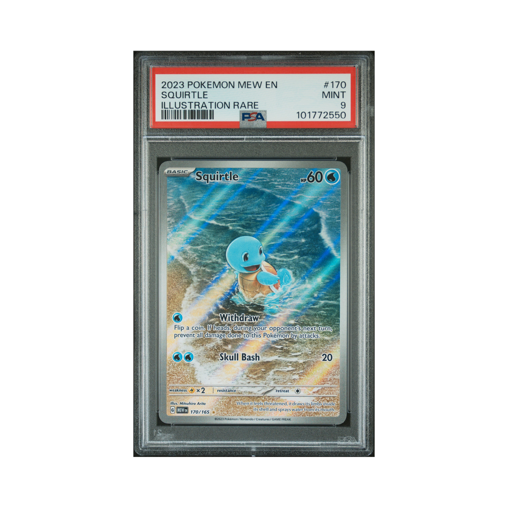 2023 Pokemon 151 Squirtle #170 PSA 9
