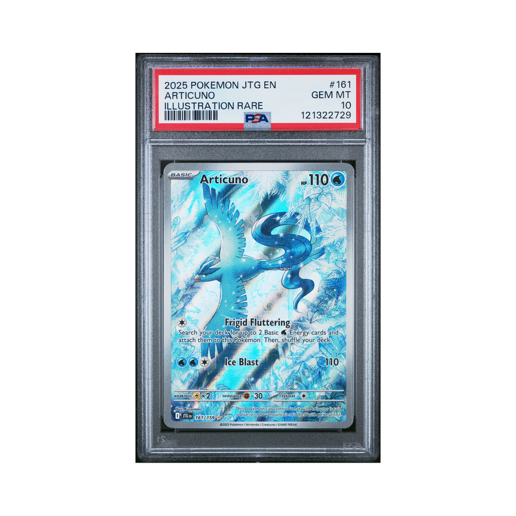 2025 Pokemon Journey Together Articuno #161 PSA 10