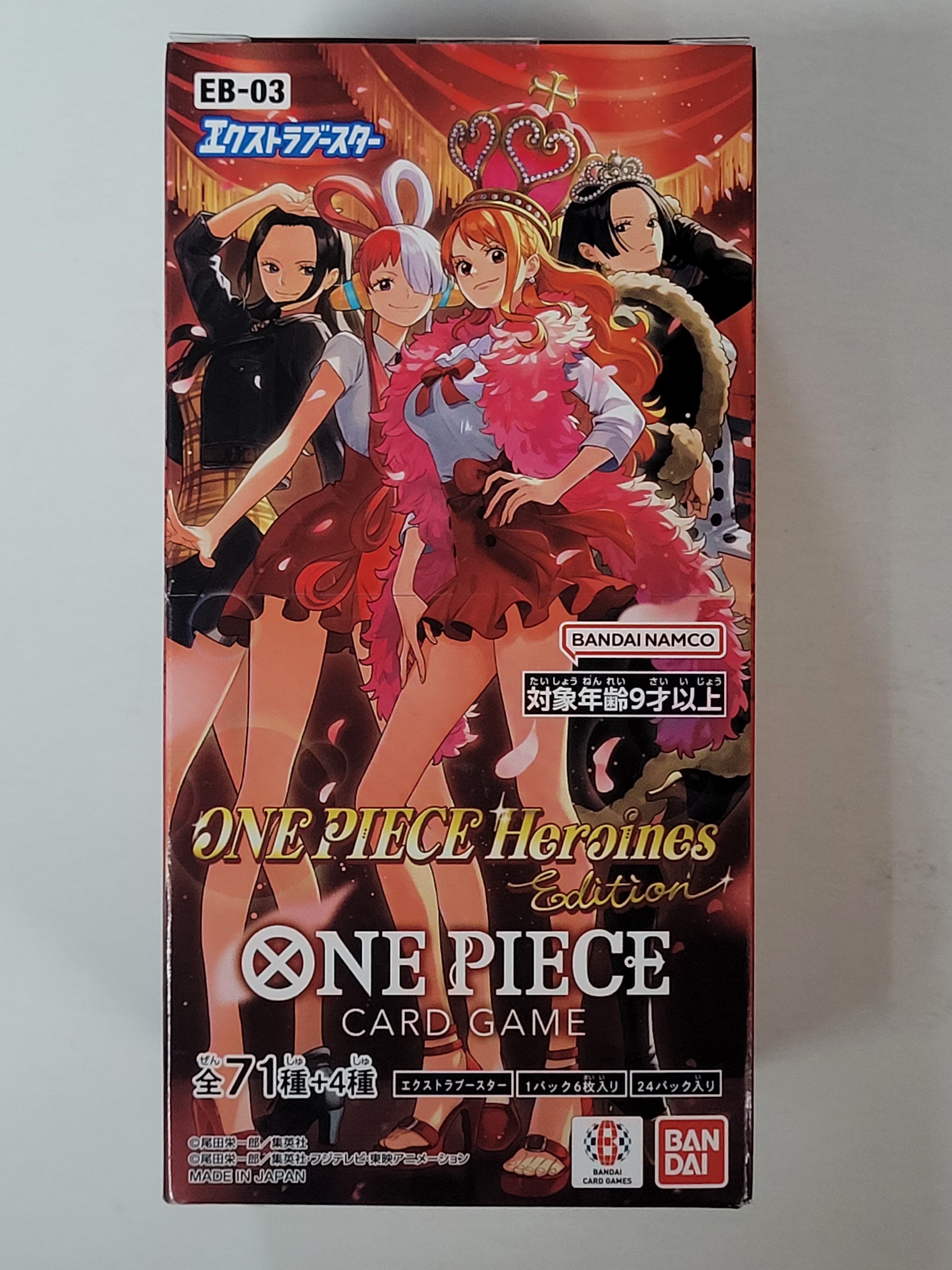 (Japanese) One Piece Card Game: Extra Booster Heroines Edition EB 03 Booster Box