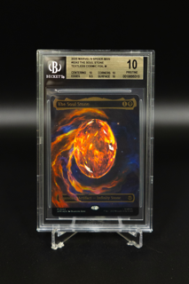 2025 Magic the Gathering Marvel's Spider-Man - Soul Stone 0242 Cosmic Foil - Beckett Pristine 10