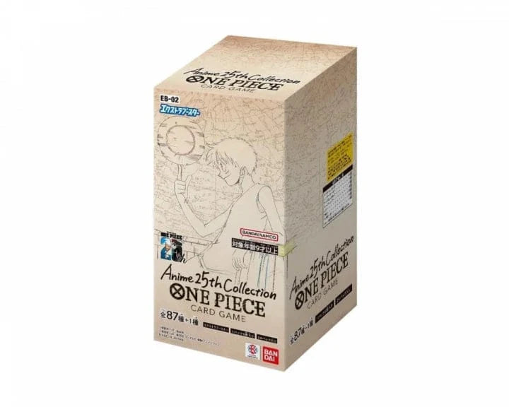 Japanese EB-02 One Piece Booster Box - Anime 25th Collection