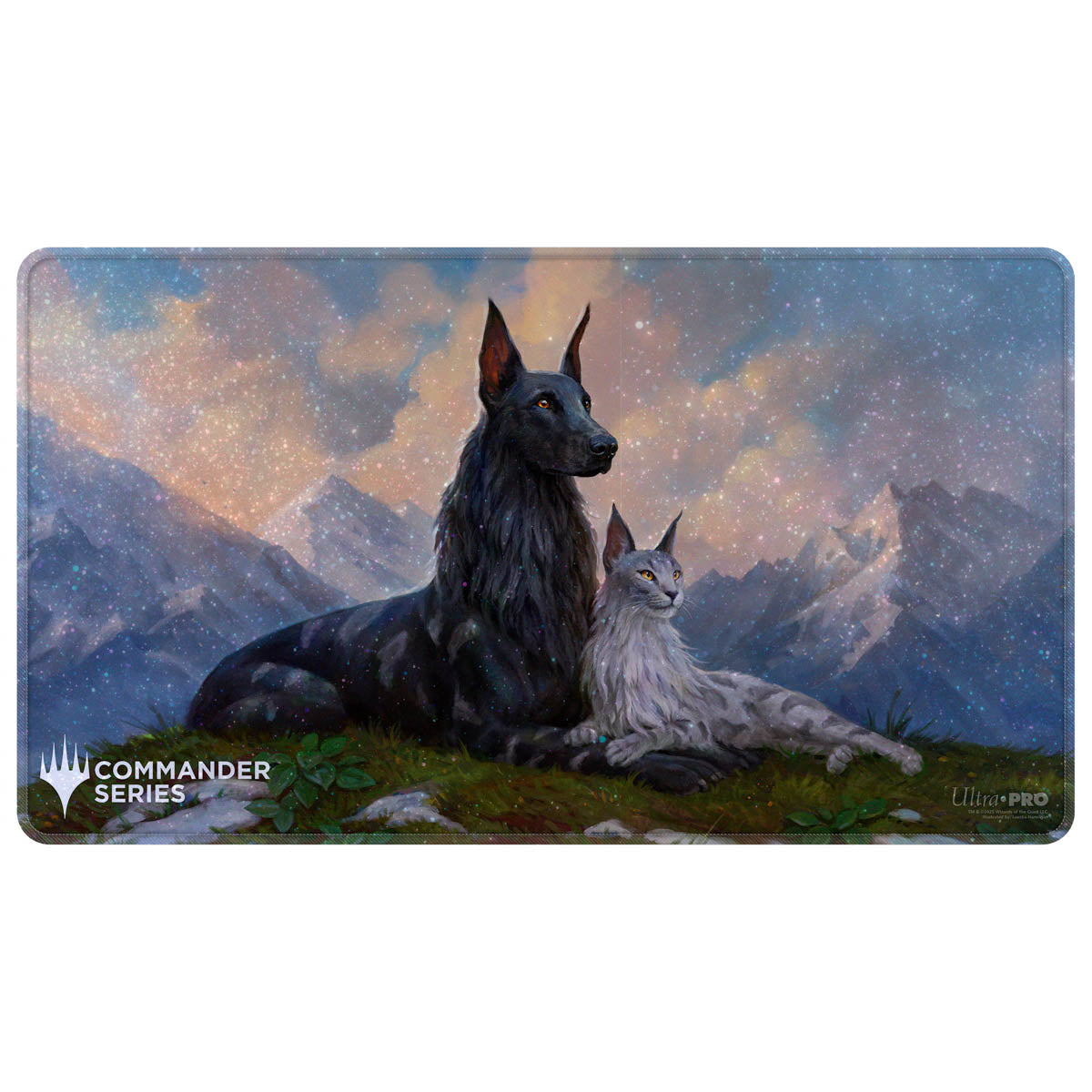 Ultra Pro: UP38929 Commander Series - Release 8 - Holofoil Playmat Rin and Seri MtG