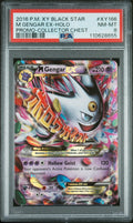 PSA 8 - 2016 POKEMON XY BLACK STAR PROMO #XY166 M GENGAR EX-HOLO PROMO-COLLECTOR CHEST