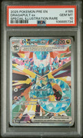 PSA 10 - 2025 POKEMON PRE EN-PRISMATIC EVOLUTIONS #165 DRAGAPULT EX SPECIAL ILLUSTRATION RARE