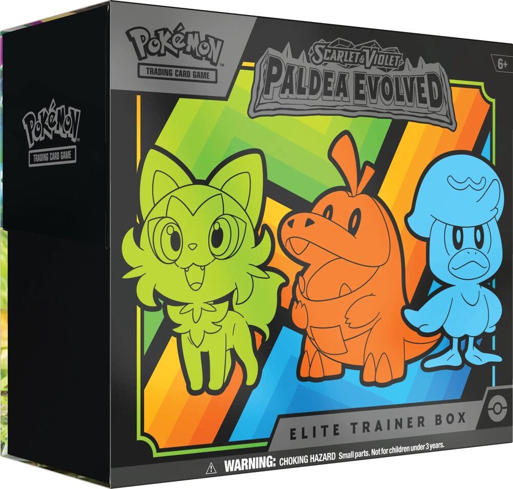 Pokemon - Scarlet and Violet - Paldea Evolved - SV02 - Elite Trainer Box - ETB