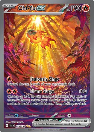 Chi-Yu ex - 259/193 (259) [SV02] Pokemon SV02: Paldea Evolved