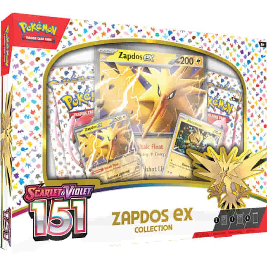 151: Zapdos ex Collection - SV: Scarlet & Violet - Magic: The Gathering