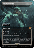 Redhorn Pass - Mouth of Ronom (Serial Numbered) - Commander: The Lord of the Rings: Tales of Middle-earth (LTC)