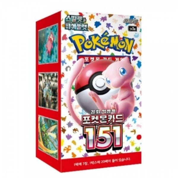 Korean SV2a Pokemon Booster Box - Pokemon 151
