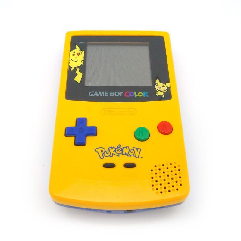 Game Boy Color - Pokemon Yellow Pikachu Edition