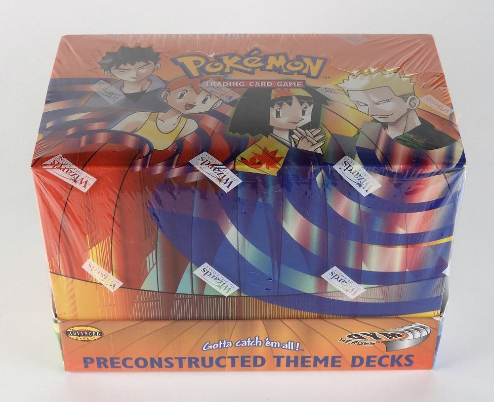 Pokemon: Gym Heroes Preconstructed Deck Display