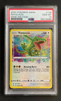 PSA 10 - 2020 POKEMON SWORD & SHIELD VIVID VOLTAGE #138 RAYQUAZA VIVID VOLTAGE