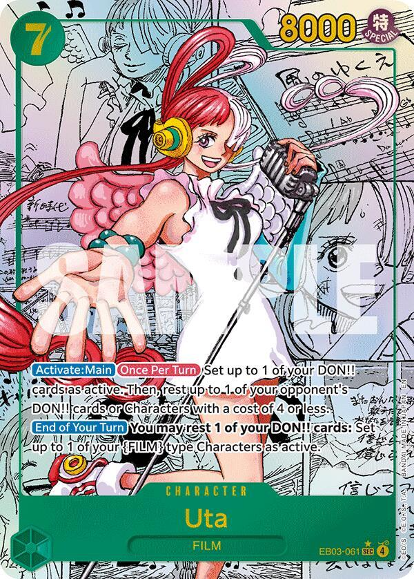 Uta (061) (Manga) - Extra Booster: One Piece Heroines Edition (EB-03)