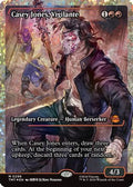 FOIL Casey Jones, Vigilante (0296) (Showcase) (Fracture Foil) (TMT-296) - Teenage Mutant Ninja Turtles - Magic The Gathering