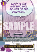 Luffy Is the Man Who Will Be King of the Pirates!!! (Japanese Version 3rd Anniversary Set) (OP12-079) (Foil) [One Piece Promotion Cards]