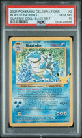 PSA 10 - 2021 POKEMON CELEBRATIONS CLASSIC COLLECTION #2 BLASTOISE-HOLO CLASSIC COLL-BASE SET