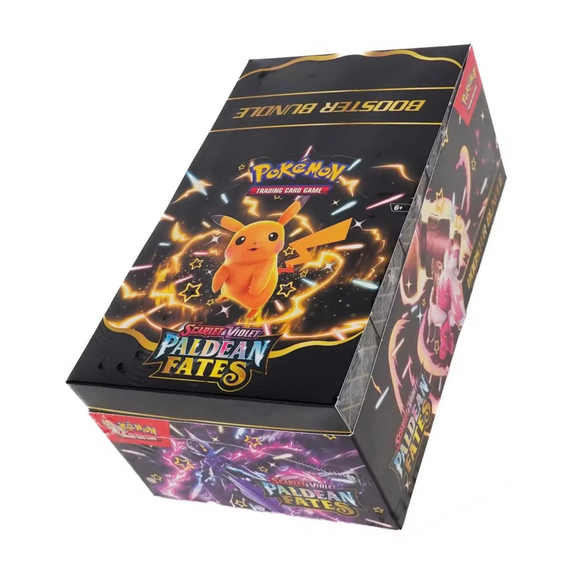 Pokémon TCG - Scarlet & Violet - Paldean Fates - Booster Bundle Display + Acrylic Case