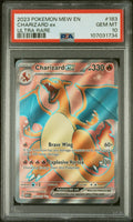 PSA 10 - 2023 POKEMON MEW EN-151 #183 CHARIZARD EX ULTRA RARE
