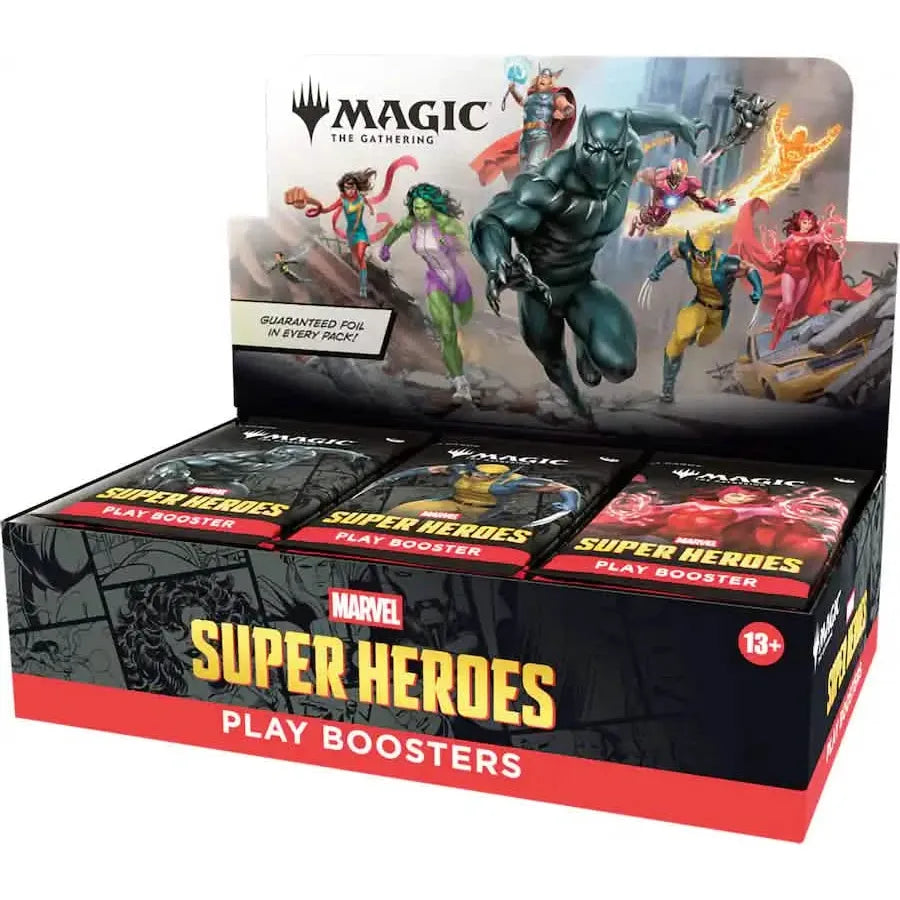 Magic the Gathering MARVEL SUPER HEROES PLAY BOOSTER  PACK (x1) June 26 Pre-Order