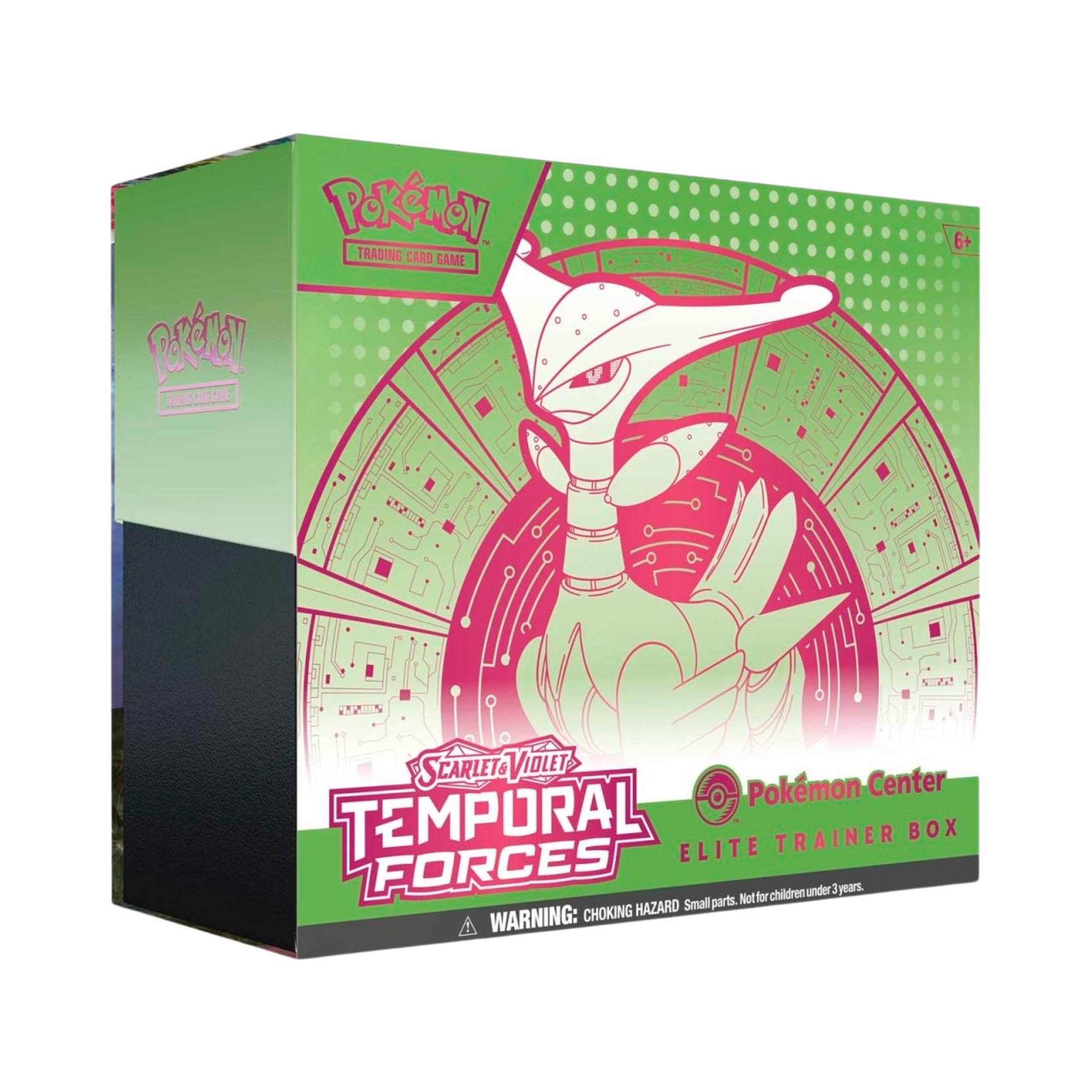 Temporal Forces Pokemon Center Elite Trainer Box [Iron Leaves] [DAMAGED]