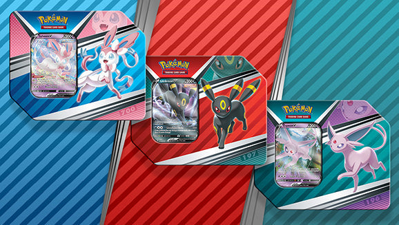 Pokemon V Heroes Tin Set of 3 (1 of each artwork)