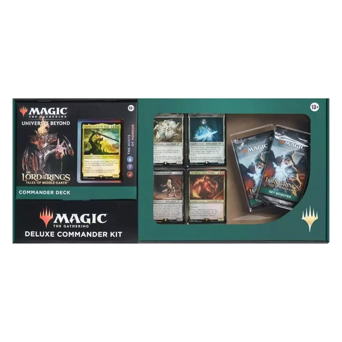 Magic the Gathering: The Lord of the Rings: Tales of Middle-Earth: Deluxe Commander Kit - The Hosts of Mordor