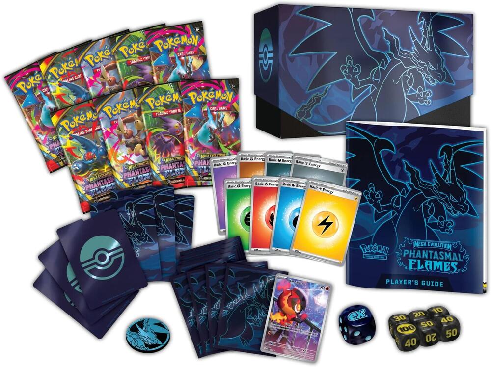 Pokemon - Mega Evolution - Phantasmal Flames - ME02 - Elite Trainer Box - ETB
