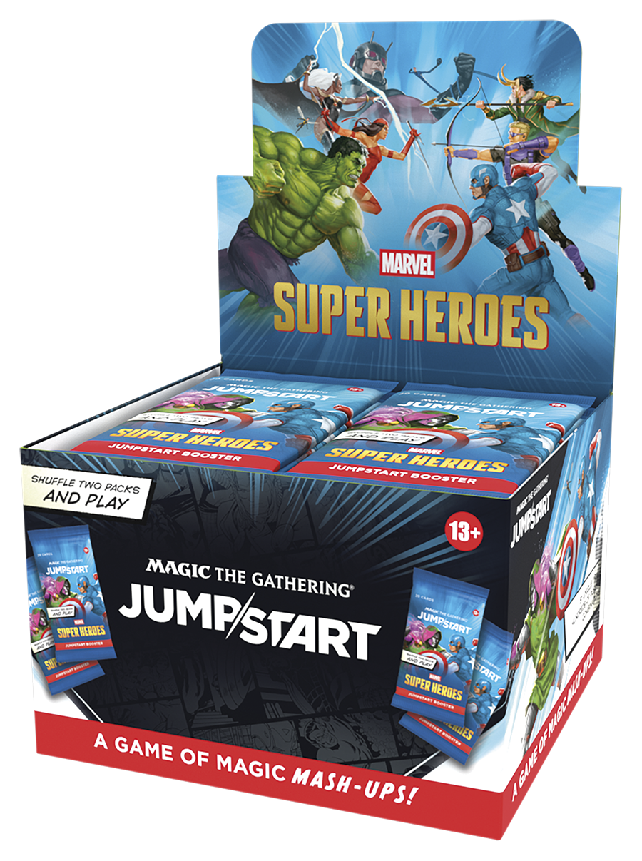 Magic the Gathering: Marvel Super Heroes: Jumpstart Booster Box (Presale - Expected Release Date June 26th, 2026)