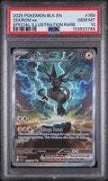 PSA 10 - 2025 POKEMON BLK EN-BLACK BOLT #166 ZEKROM ex SPECIAL ILLUSTRATION RARE