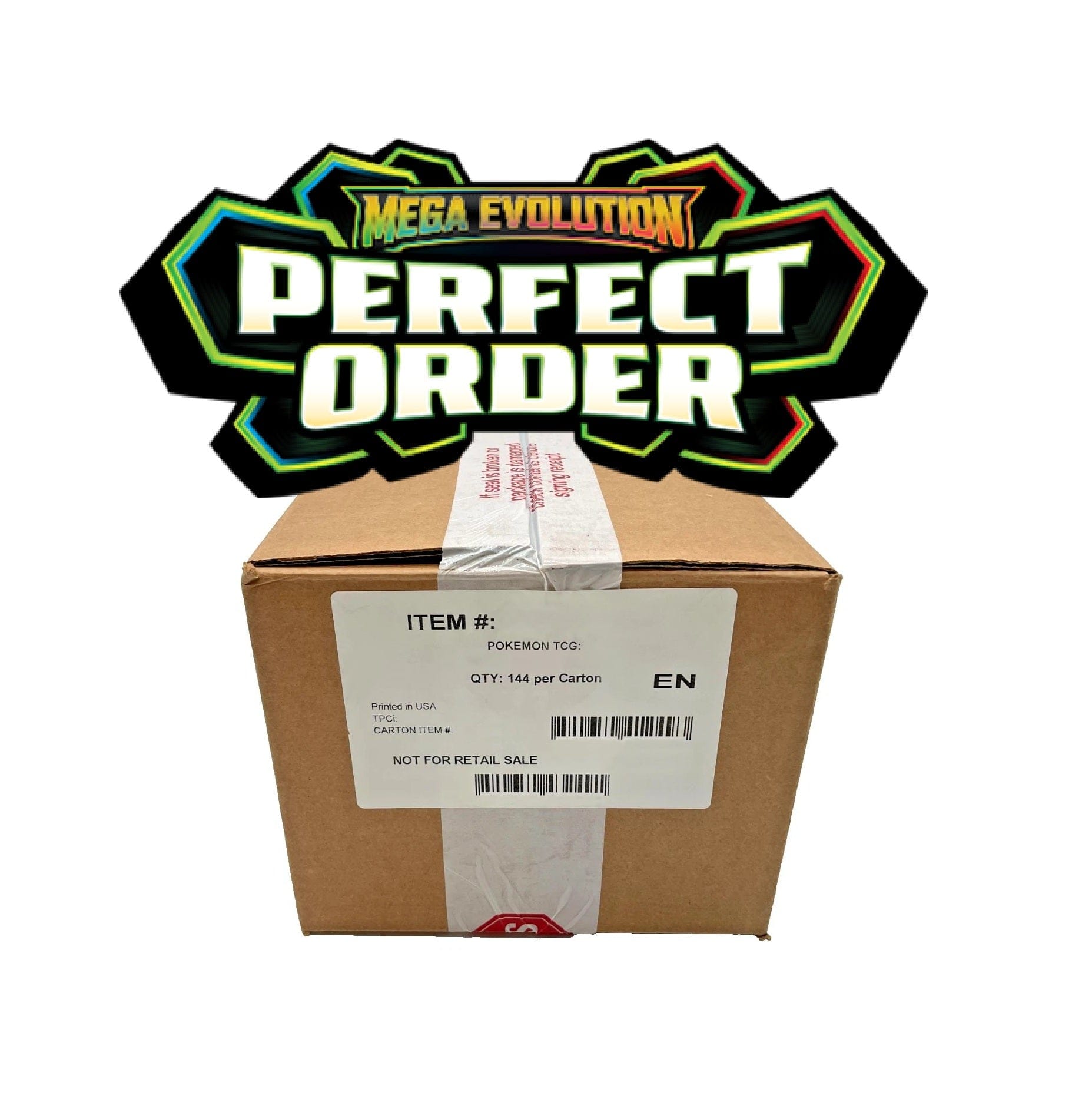 Pokemon Perfect Order ME03 [x144] Sleeved Booster Case