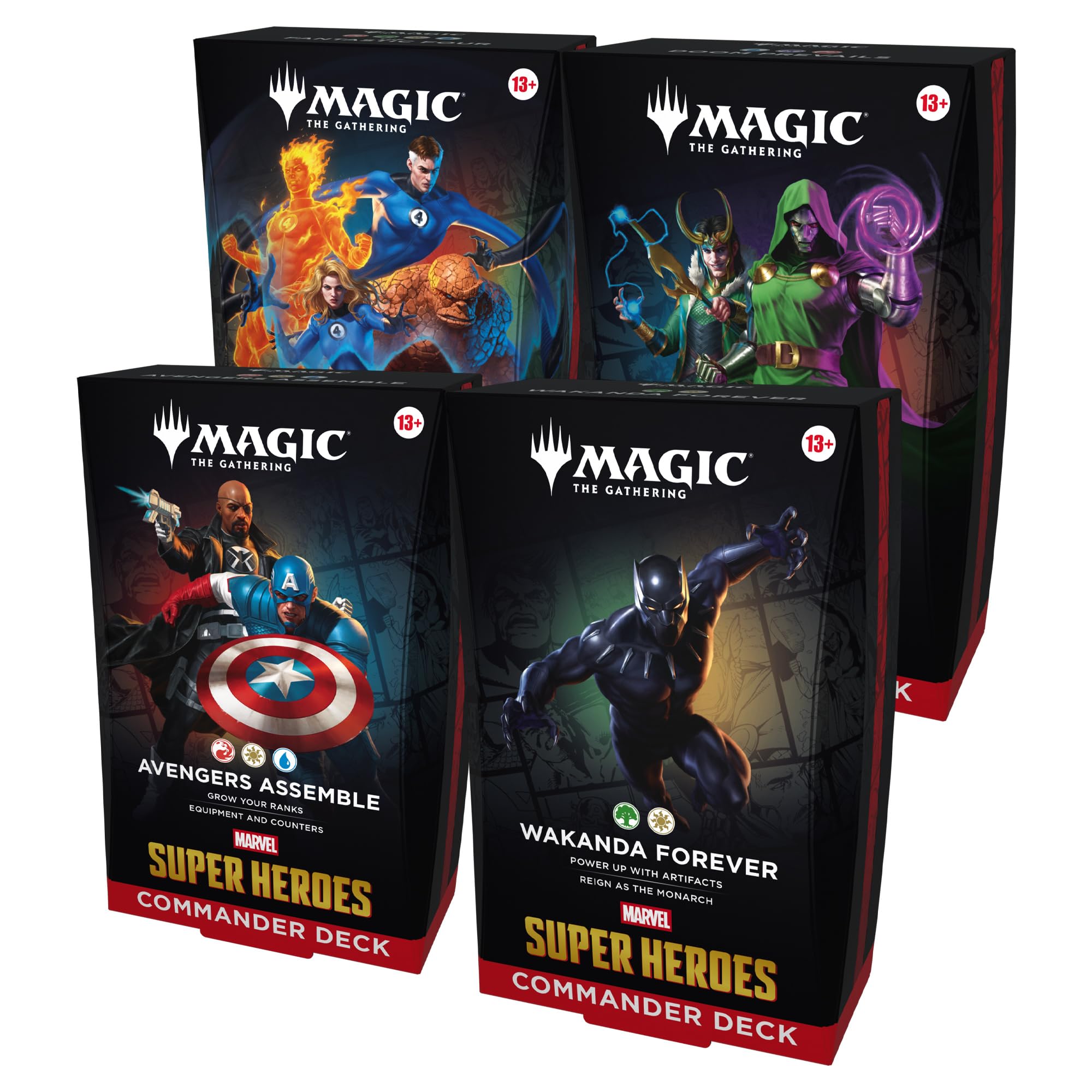 MTG - Marvel Super Heroes Commander Deck Bundle (Pre Order)