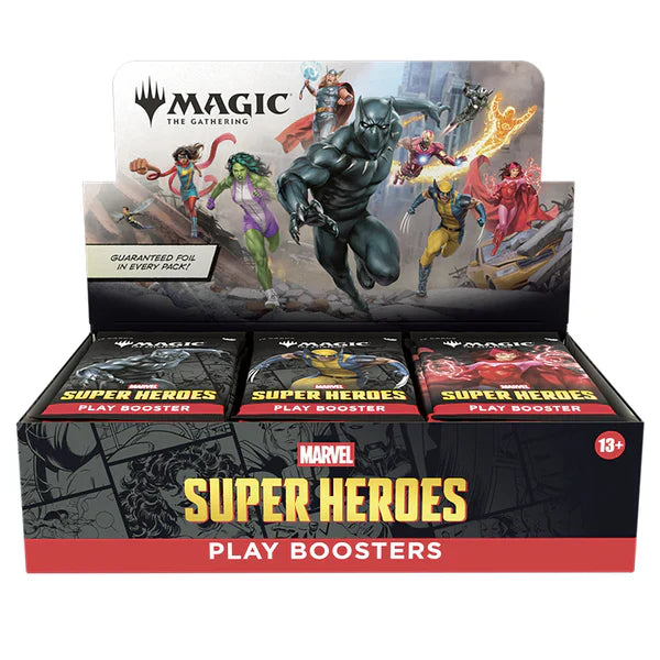 (Pre Order) Magic The Gathering TCG - Marvel Super Heroes - Play Booster Box