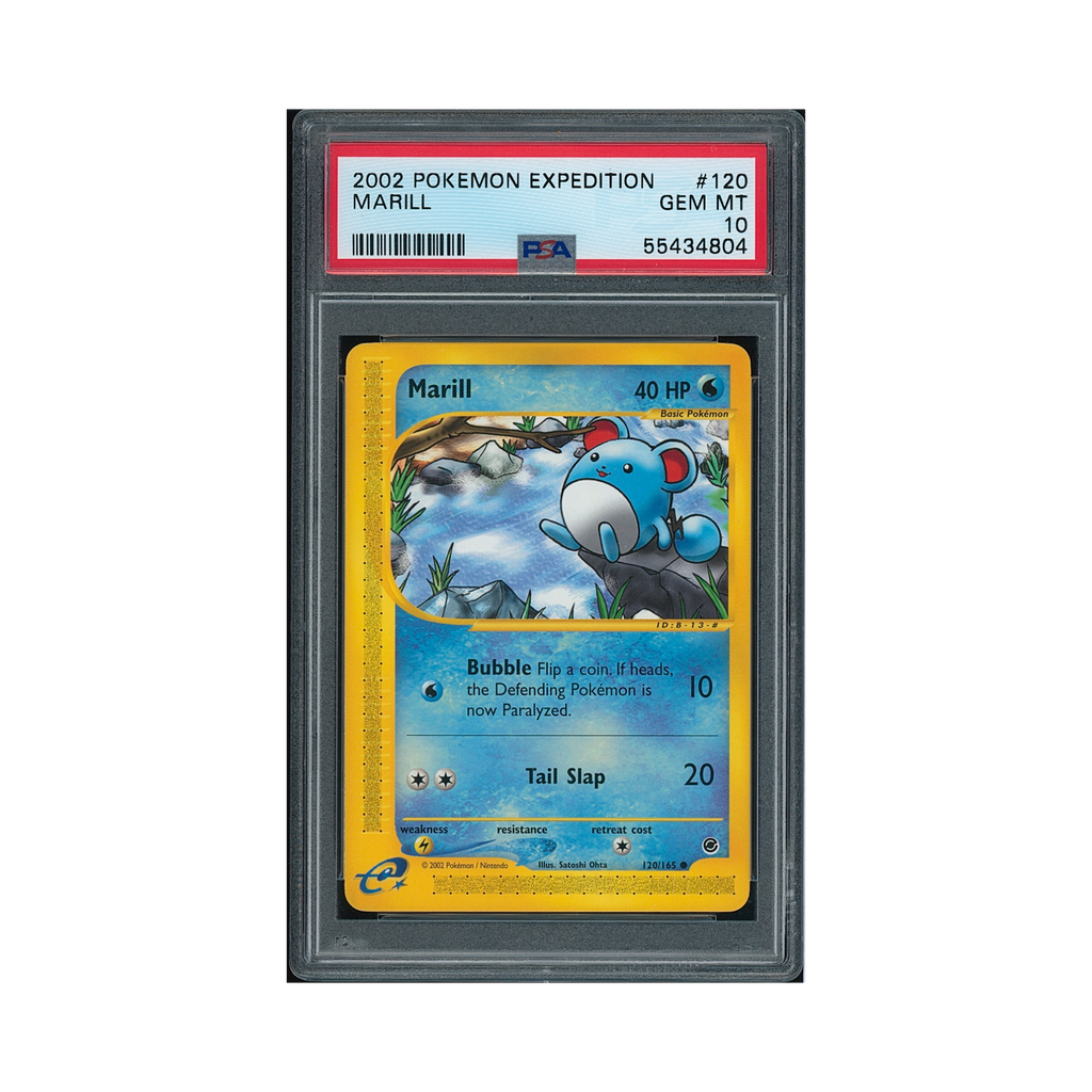 2002 Pokemon Expedition Marill #120 PSA 10