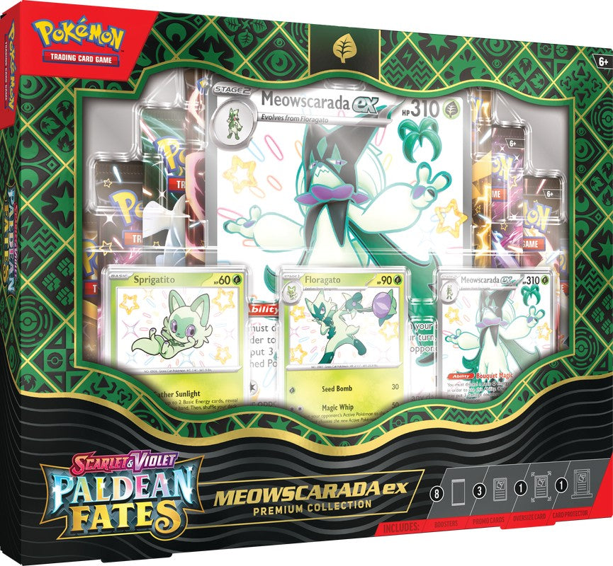 Pokemon Paldean Fates Meowscarada Premium Collection