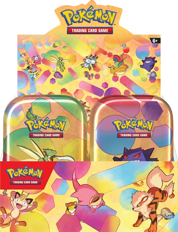 Pokemon 151 Mini Tin Display